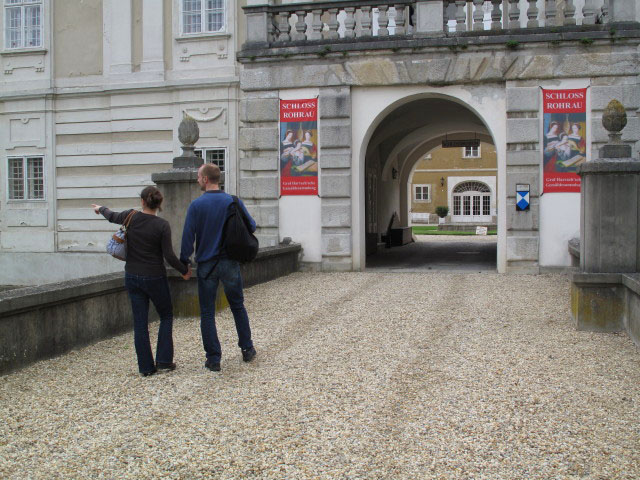 Katrin und Florian im Schloss Rohrau
