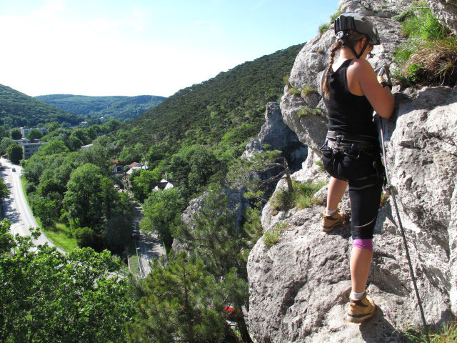 Daniela im sch&ouml;nen Quergang
