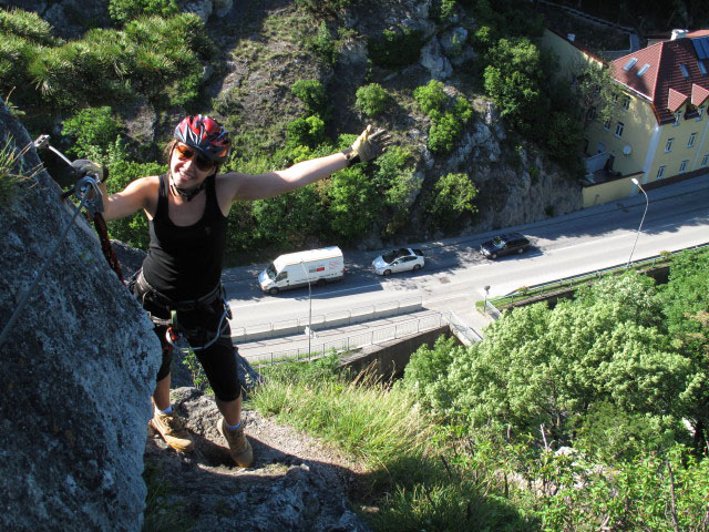 Daniela im sch&ouml;nen Quergang