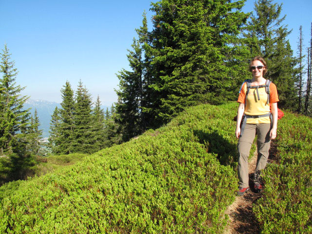 Carmen auf Weg 673 zwischen Niederberg und Blaseneck (17. Juni)