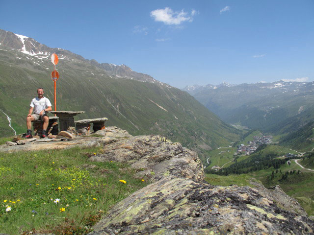Ich am Sch&ouml;nwieskopf, 2.324 m (30. Juni)