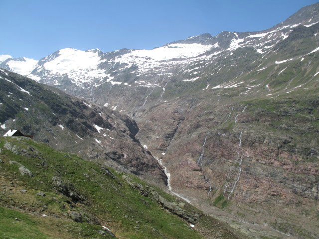 von Weg 922 Richtung S&uuml;dwesten (30. Juni)