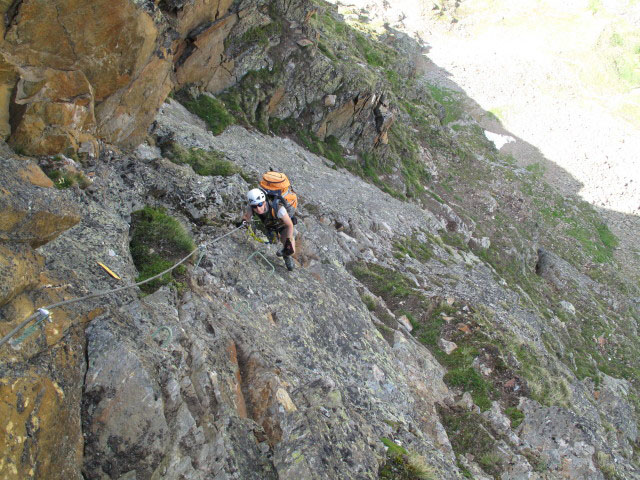 Schw&auml;rzenkamm-Klettersteig: Christoph (30. Juni)