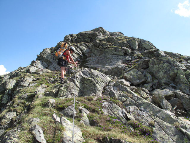 Schw&auml;rzenkamm-Klettersteig: Gudrun (30. Juni)