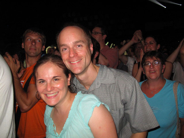 Katrin und Florian in der Stadthalle