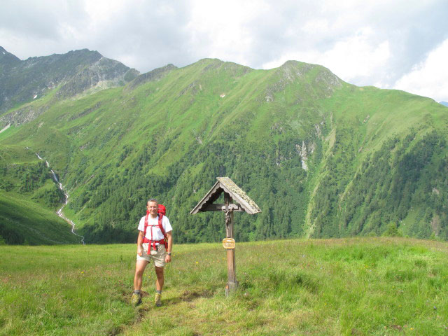 Ich beim Wetterkreuz, 2.148 m (7. Juli)