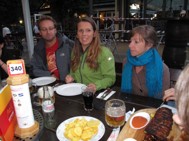 Michael, Marion und Christina in Kolariks Luftburg