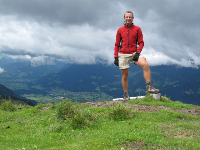 Ich am Kirchbacher Wipfel, 1.880 m