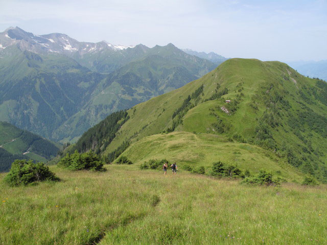 zwischen Heubergscharte und Stolzkopf