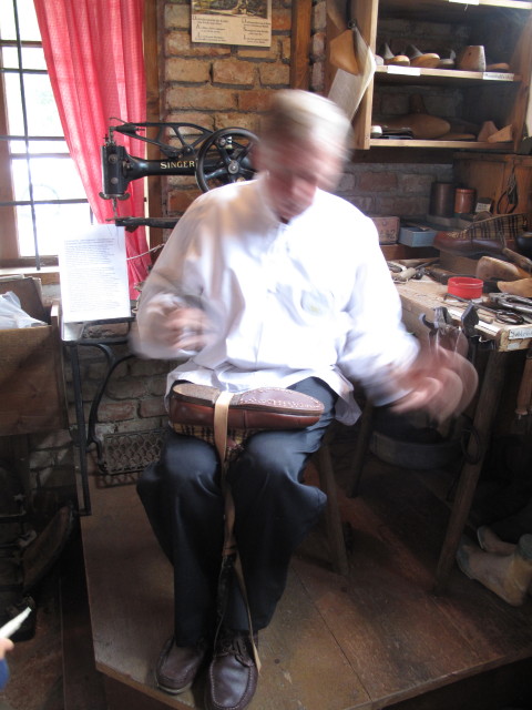 Lebendiges Handwerk: Schuster