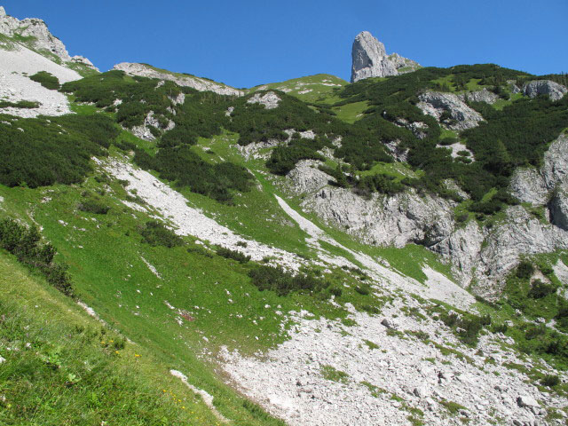 zwischen Grazer H&uuml;tte und Gamsblick-Klettersteig