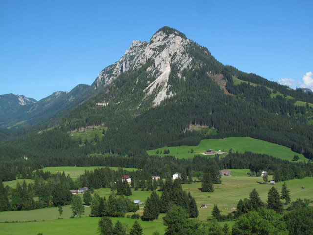 Gw&ouml;hnlistein von der Sektion 1 der 4er-Sesselbahn aus