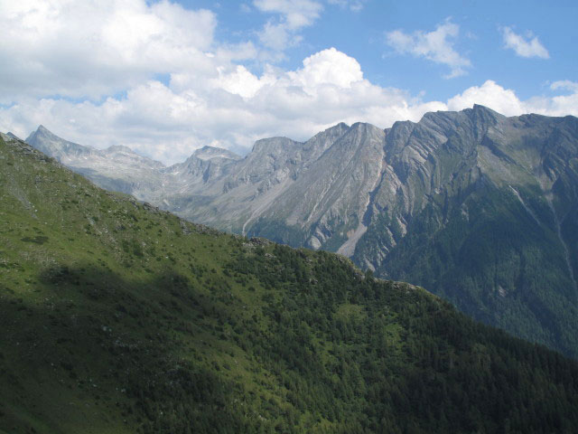 Rei&szlig;eckgruppe vom Auernig aus