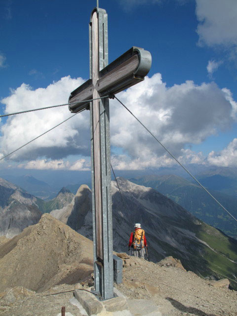 Christoph am Gatschkopf, 2.945 m (11. Aug.)