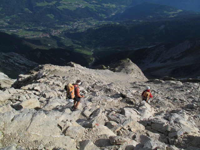 Gudrun und Christoph zwischen Gatschkopf und Augsburger H&uuml;tte (11. Aug.)