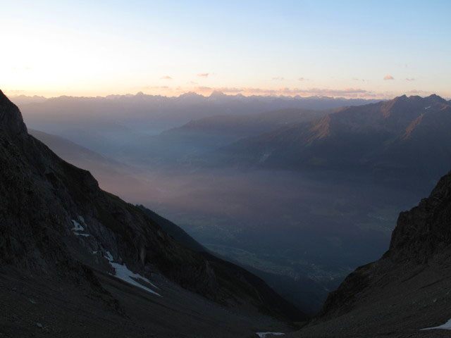vom Gasilltal Richtung S&uuml;dosten (12. Aug.)