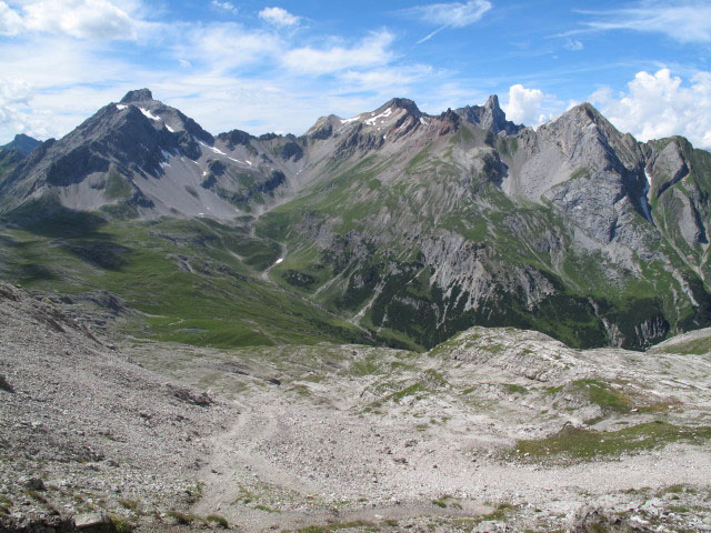 Knappenb&ouml;den vom Winterjoch aus (12. Aug.)