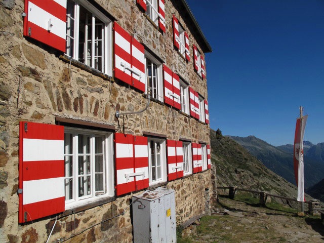 N&uuml;rnberger H&uuml;tte, 2.278 m (17. Aug.)