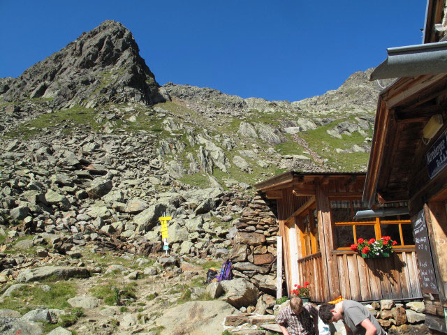 N&uuml;rnberger H&uuml;tte, 2.278 m (17. Aug.)