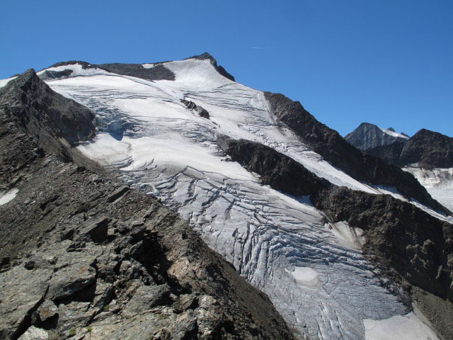 Wilder-Freiger-Ferner vom Gamsspitzl aus (17. Aug.)