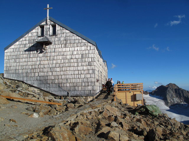 Becherhaus, 3.191 m (17. Aug.)