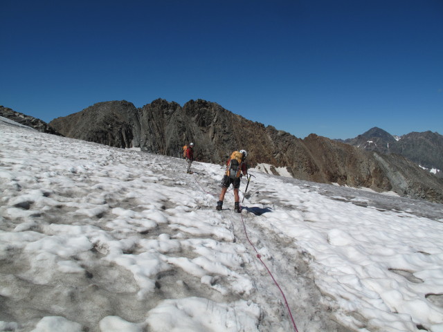 Christoph und Gudrun am Sulzenauferner (18. Aug)