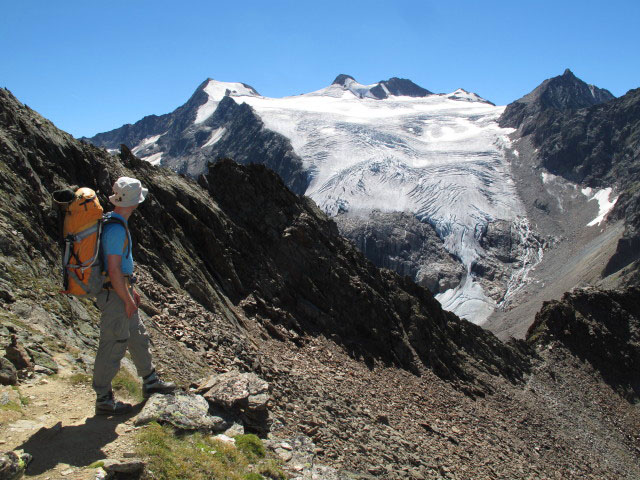 Christoph zwischen Weg 102 und Großem Trögler (19. Aug.)