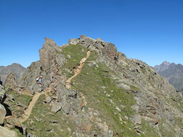 Christoph zwischen Gro&szlig;em Tr&ouml;gler und Kleinem Tr&ouml;gler (19. Aug.)