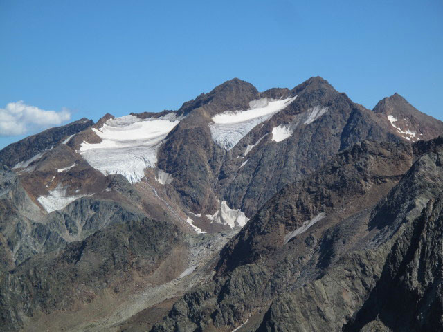 Feuersteine vom Kleinen Tr&ouml;gler aus (19. Aug.)