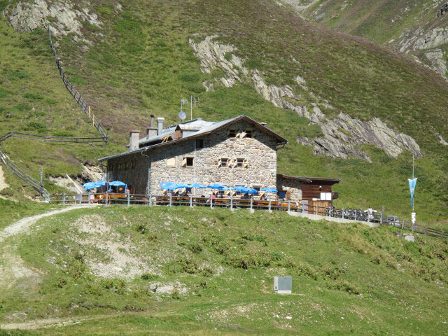 Amberger H&uuml;tte, 2.136 m (20. Aug.)