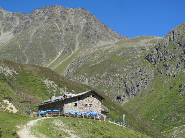 Amberger Hütte, 2.136 m (20. Aug.)