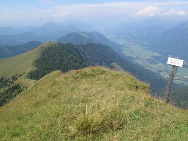 von Weg 268 Richtung Westen