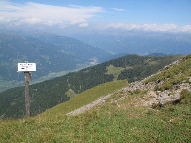 Weg 268 zwischen Kreuzb&uuml;hel und Latschur