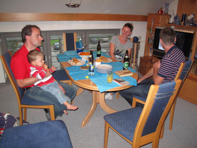 Andreas, Alexander, Elisabeth und J&uuml;rgen