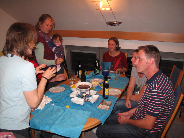 Irene, Marlies, ?, Carmen, Elisabeth und J&uuml;rgen