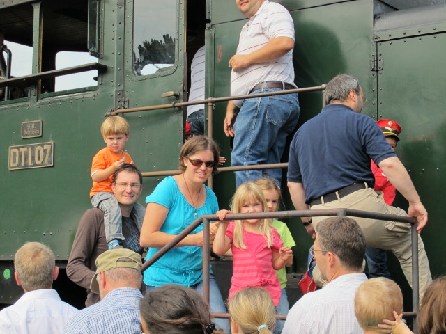 Tim, Stefan, Kerstin, Katja-Lin und Anja-Liv im DT1.07