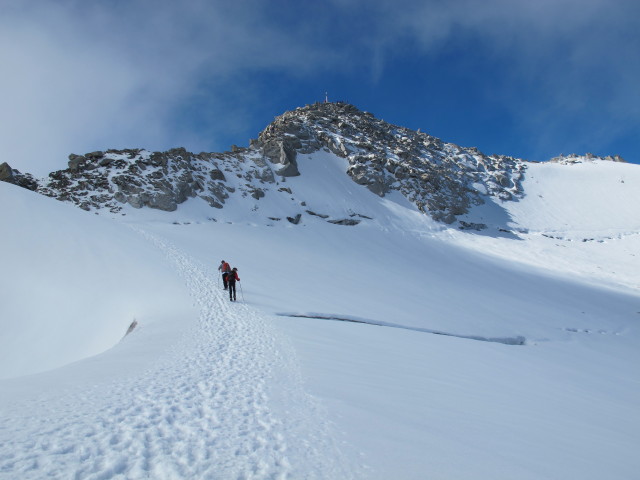 Schwarzenstein vom Schwarzensteinkees aus (9. Sep.)