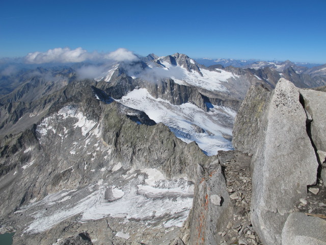 vom Schwarzenstein Richtung S&uuml;dwesten (9. Sep.)