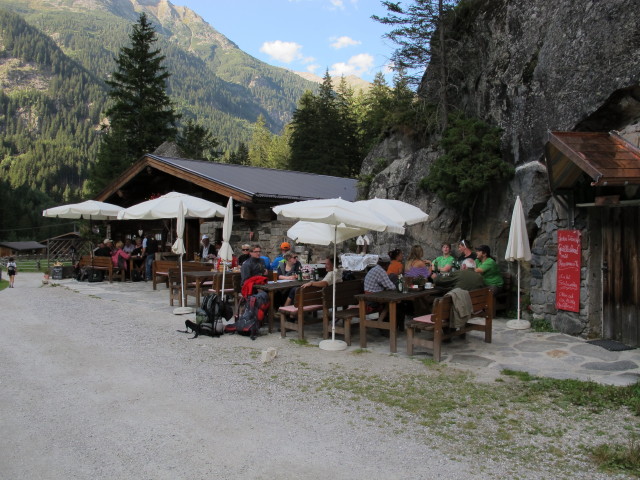 Jausenstation Klausenalm (9. Sep.)