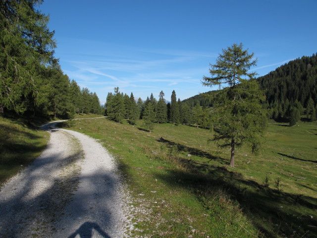 Weg 408 zwischen Egger Alm und Schlossh&uuml;ttensattel (15. Sep.)