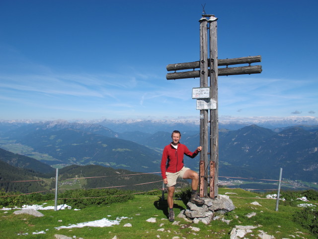 Ich am Poludnig, 1.999 m (15. Sep.)