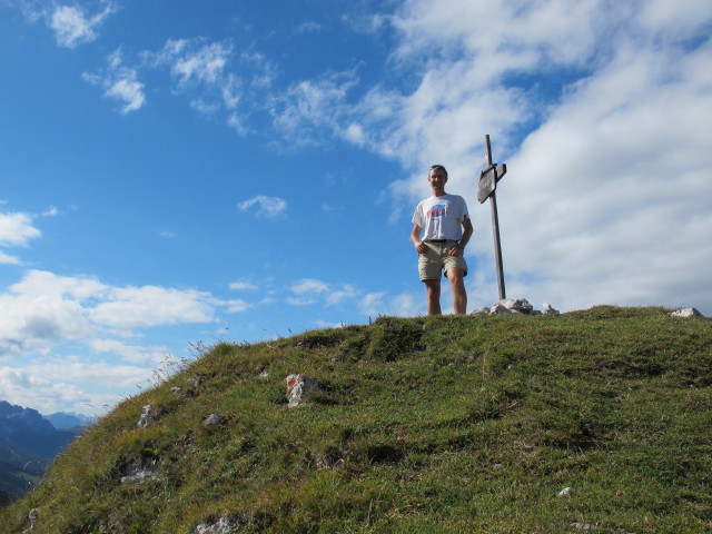 Ich am Sagran, 1.931 m (15. Sep.)