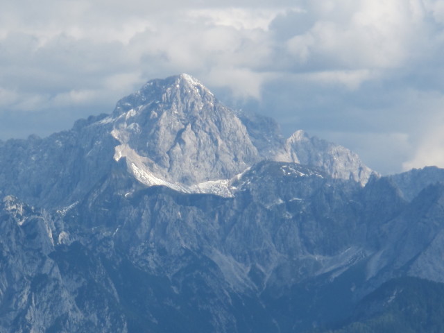 Mangart vom Sagran aus (15. Sep.)