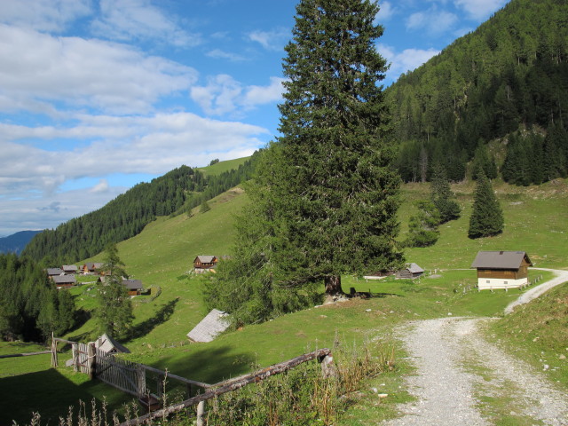 K&auml;rntner Grenzweg auf der Dolinzaalm (15. Sep.)