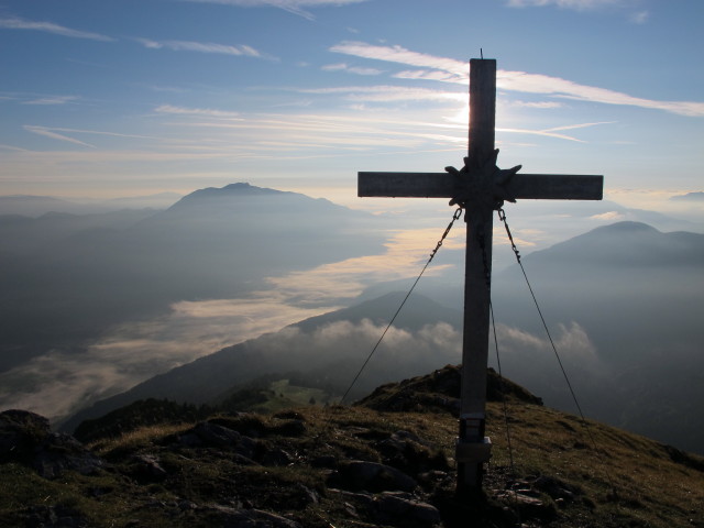 Oisternig-Ostgipfel, 2.035 m (16. Sep.)