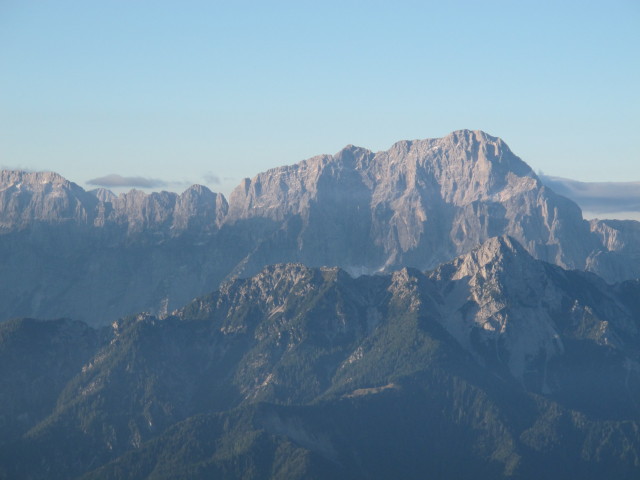 Julische Alpen vom Oisternig-Ostgipfel aus (16. Sep.)