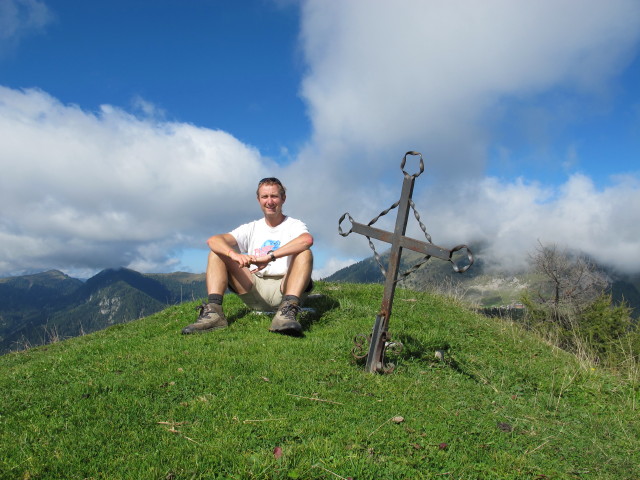 Ich am Sch&ouml;nwipfel, 1.813 m (16. Sep.)