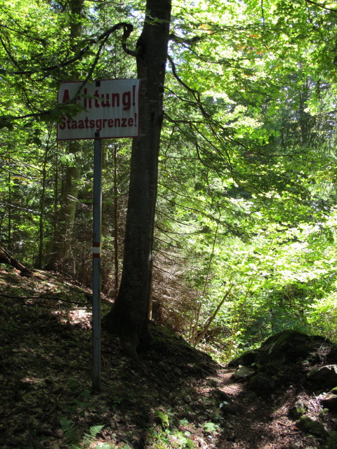 K&auml;rntner Grenzweg zwischen Sch&ouml;nwipfel und Bartolosattel (16. Sep.)