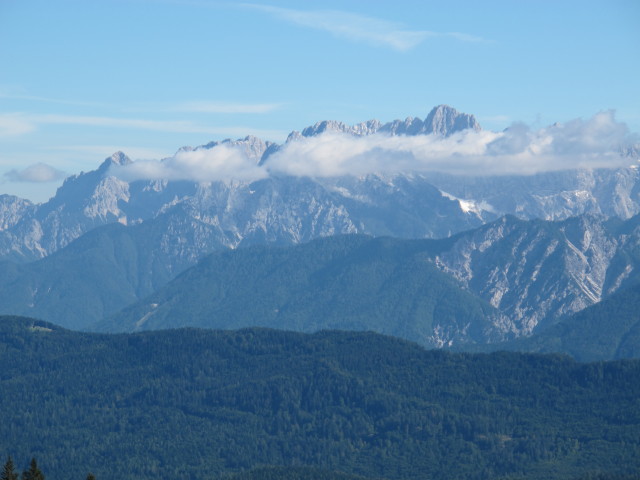 Julische Alpen vom K&auml;rntner Grenzweg aus (16. Sep.)