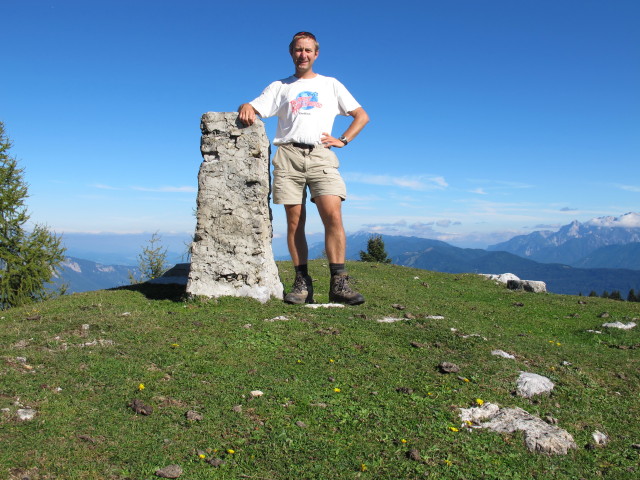 Ich am G&ouml;riacher Berg, 1.693 m (16. Sep.)